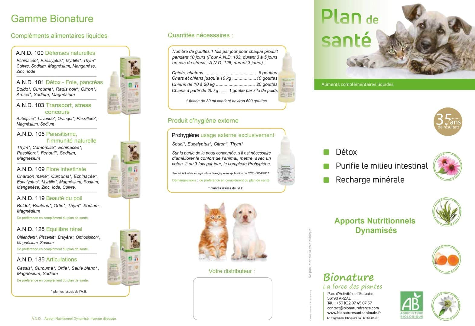 thumbnail of Notre brochure chiens chats